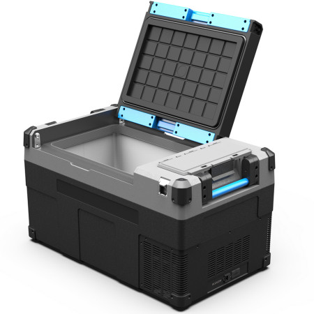 Компрессорный автохолодильник Alpicool E60. До -20 ℃. Питание – 12, 24, 220 вольт