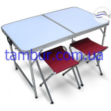 Раскладной набор мебели для пикника (стол + 4 стула)