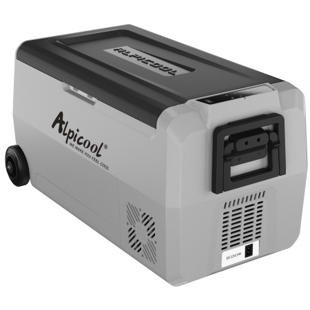 Компрессорный автохолодильник Alpicool T36 (двухкамерный, 36 литров). Режим работы до -20 ℃. Питание 12, 24, 220 вольт