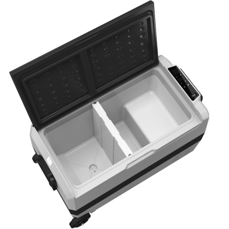 Компрессорный автохолодильник Alpicool T50 (двухкамерный, 50 литров). Режим работы до -20 ℃. Питание 12, 24, 220 вольт Компрессорный автохолодильник Alpicool T50 (двухкамерный, 50 литров). Режим работы до -20 ℃. Питание 12, 24, 220 вольт