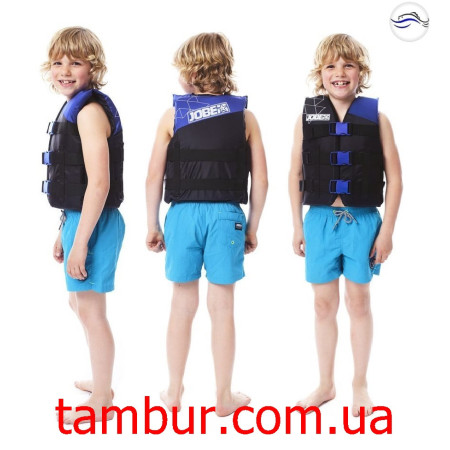 Спасательный жилет Jobe NYLON VEST YOUTH BLUE (для детей, детский)