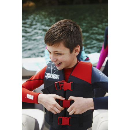 Спасательный жилет Jobe NYLON VEST YOUTH RED (для детей, детский) Спасательный жилет Jobe NYLON VEST YOUTH RED (для детей, детский)