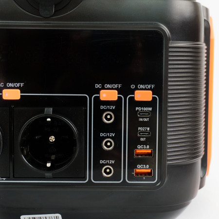 Портативная зарядная станция ANVOMI OPS600 (PD100W (E-Mark), 160000 mAh, 576 Wh)