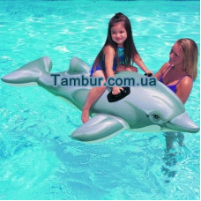 Детский надувной дельфин INTEX (175 СМ Х 66 СМ)