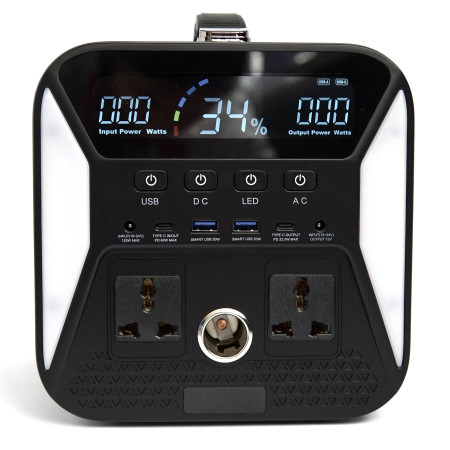 Портативная зарядная станция ANVOMI UA551 (135200 mAh, 500 Wh)