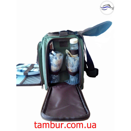 Набор для пикника Pic Rest на 4 персоны зеленый Набор для пикника Pic Rest на 4 персоны зеленый