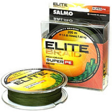 Шнур Salmo Elite Braid 0,09mm 125m Green