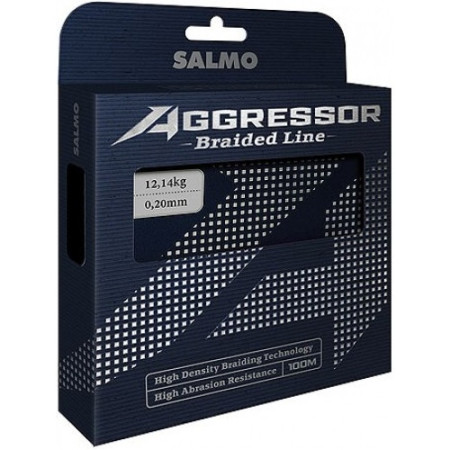 Шнур Salmo Aggressor Braid 0,17mm 100m