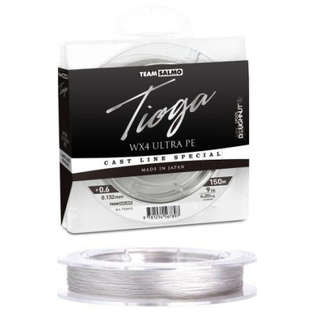 Шнур Team Salmo Tioga Silver Grey 0,209mm 150m