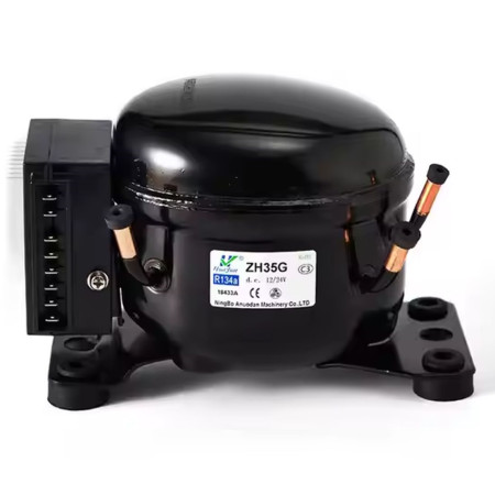 Компрессор для автохолодильника 12/24 Вольт Anuodan ZH35G (R-134a, DC12V, DC24V)