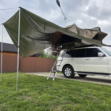 Палатка на крышу автомобиля с боковым тентом TF-806