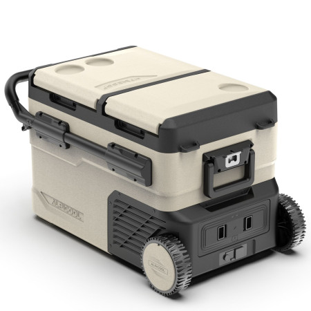 Компрессорный автохолодильник Alpicool TGBSW35 (LG). 38 литров. Двухкамерный. До -20℃. (12, 24, 220 вольт)