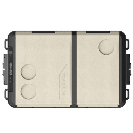 Компрессорный автохолодильник Alpicool TGS35 (38 литров). Двухкамерный. До -20℃, (12, 24, 220 вольт)