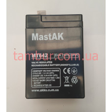 Аккумулятор Mastak 6V 4.2A
