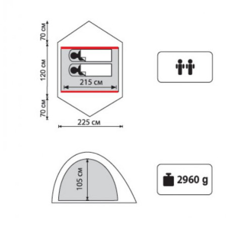 Универсальная палатка Sol  Gale