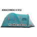 Кемпинговая палатка ANACONDA 4 (V2)