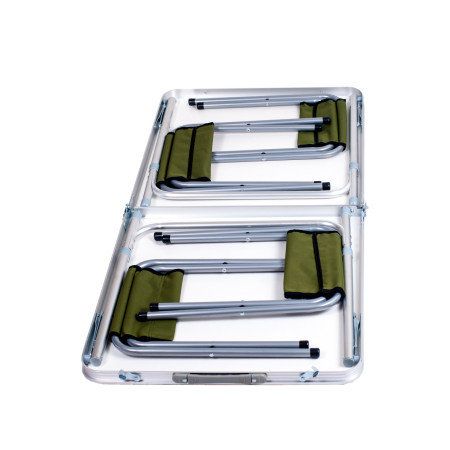 Складной комплект для пикника стол и 4 стула (ЧЕХОЛ В ПОДАРОК)