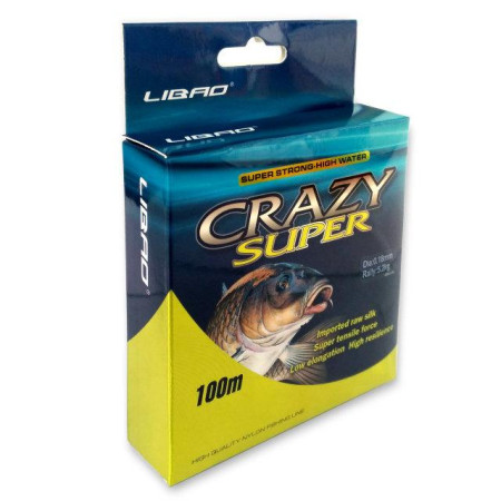 Леска Crazy Super Ø 0.16 - 0.50 мм 100м 