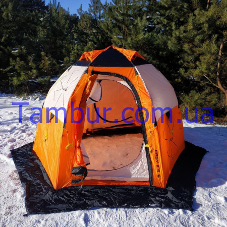 Палатка зимняя Norfin Easy Ice 6 угловая 210x245 x155см