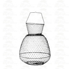 Садок металлический с крышкой Salmo (25х25см - 24 / 32 см)