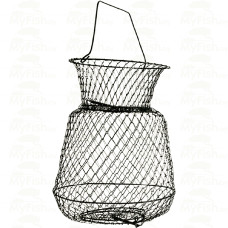 Садок металлический с крышкой, плавающий Salmo (37х37см - 40 / 55см)