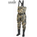 Полукомбинезон забродный Norfin Rapid Camo (Вейдерсы сапогами 14000мм)