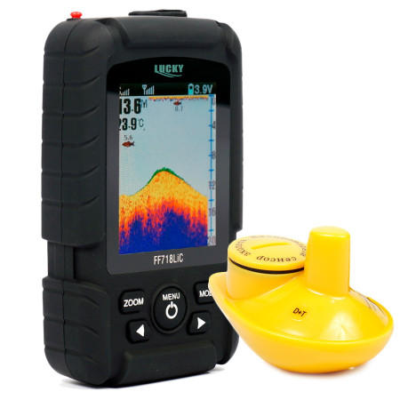 Эхолот Lucky FFW718LiC с аккум+цветной