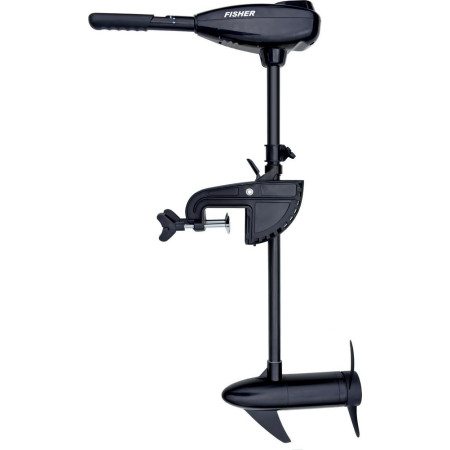 Лодочный электромотор для троллинга Fisher 55 + аккумулятор Gel 150Ah Лодочный электромотор для троллинга Fisher 55 + аккумулятор Gel 150Ah