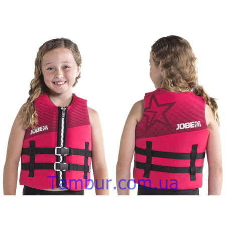 Спасательный жилет Jobe Neoprene Vest Youth Pink (для детей, детский)