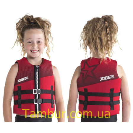 Спасательный жилет Jobe Neoprene Vest Youth Red (для детей, детский)