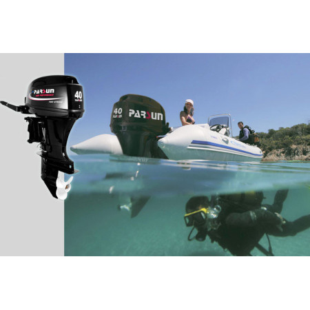 Лодочный мотор Parsun T40FWS-Т  (40 л.с. короткий дейдвуд,  стартер, д/у, эндуро, трим)