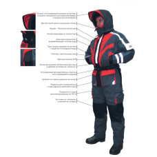 Костюм поплавок Seafox Crossflow Pro Semi -20°C (плавающий костюм)