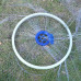 Кастинговая сеть парашют американского типа с большим кольцом леска (Американка)